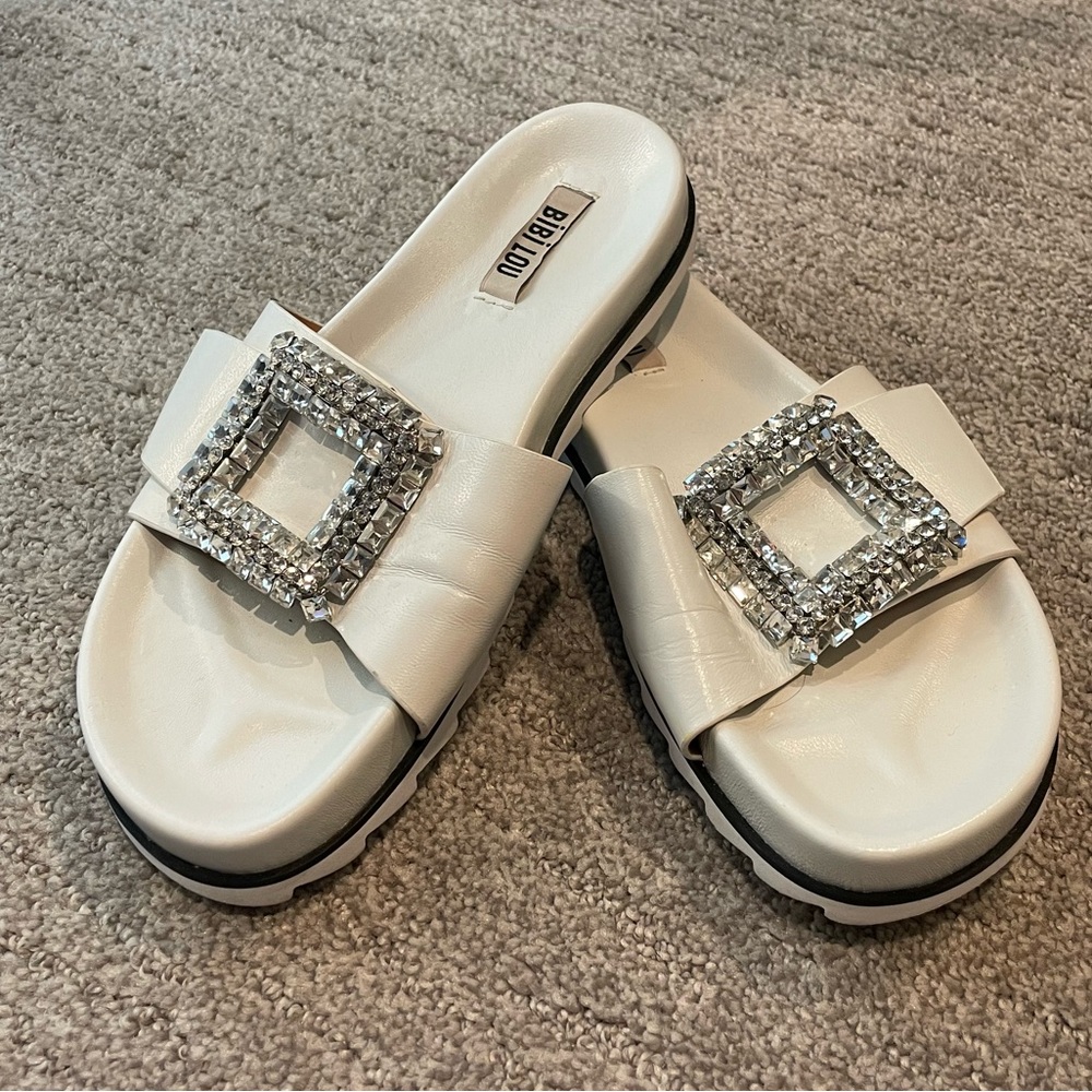 Single strap with Rhinestone buckle